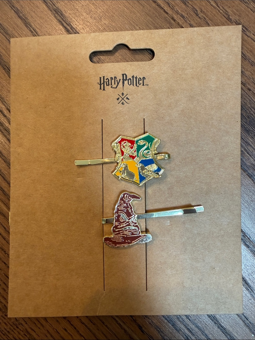 Harry Potter Warner Bros. Gold-Tone Hair Clips - Metallic
